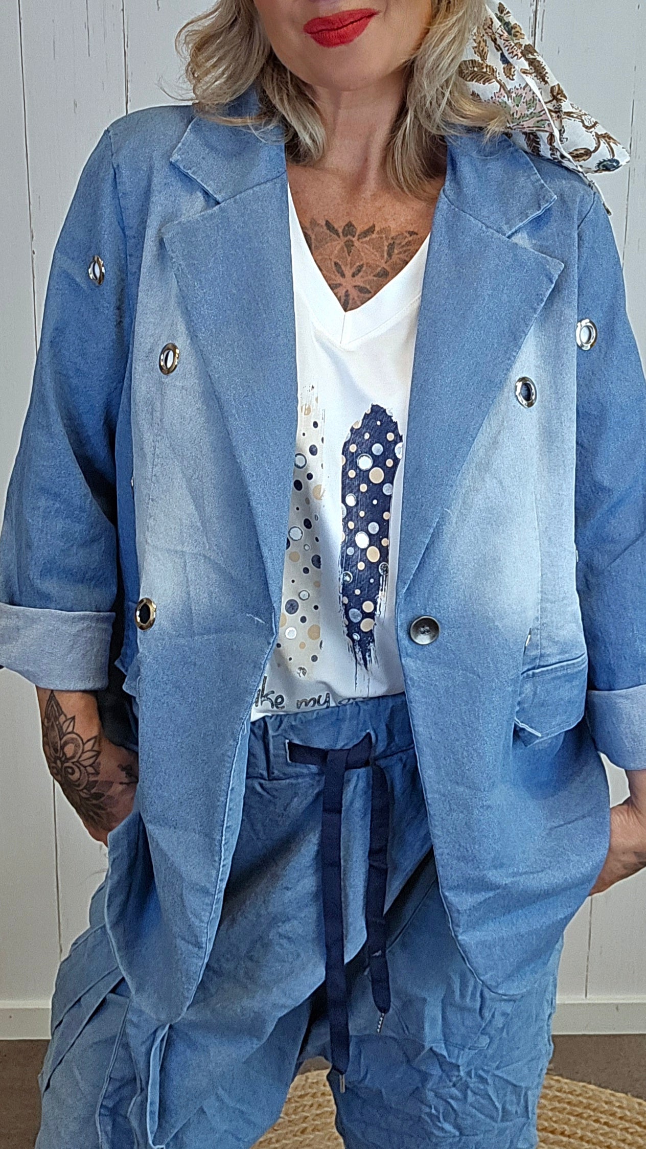 Wendy denimblazer