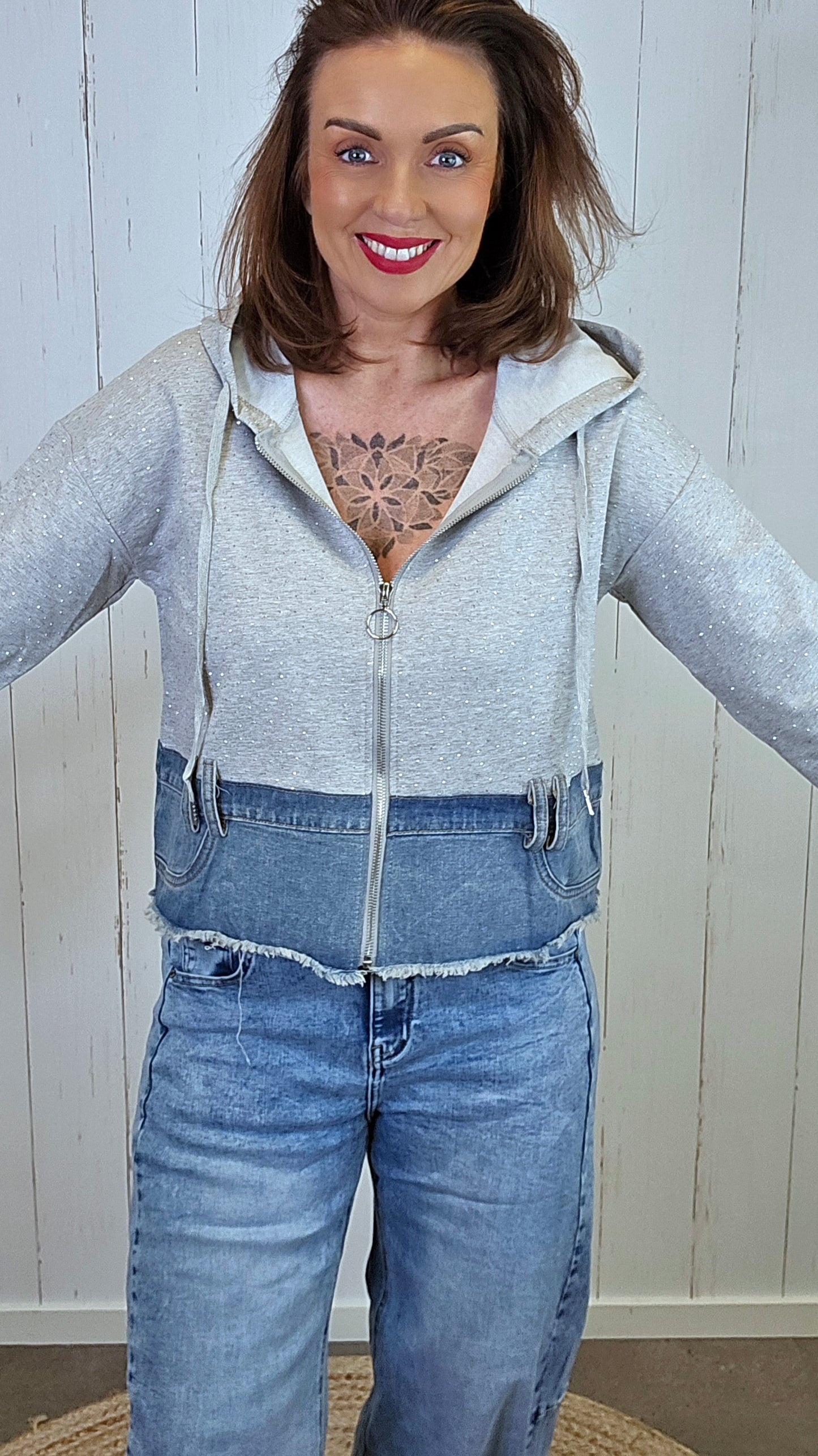 Runa Denim Hettejakke