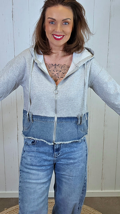 Runa Denim Hettejakke