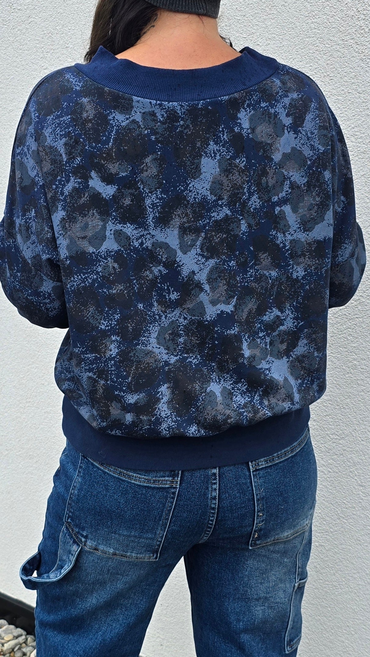 Makaya genser navy
