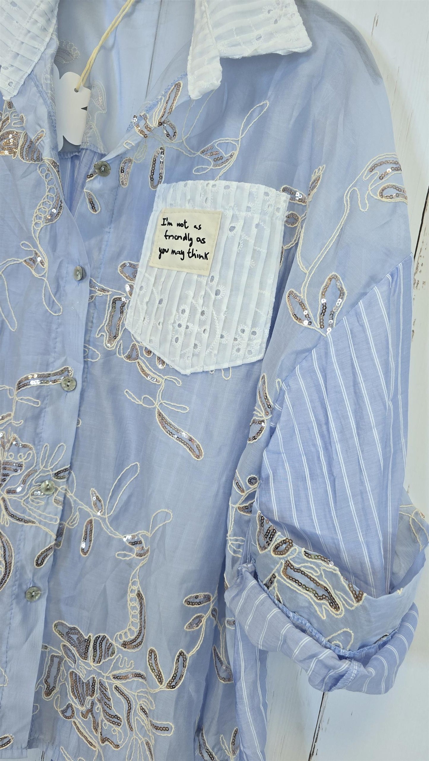 Lisa skjorte lyseblå