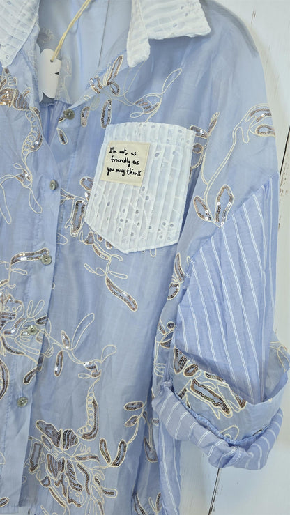 Lisa skjorte lyseblå