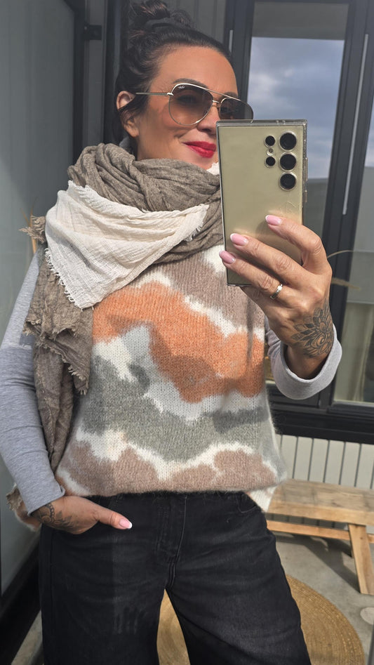 Amina strikket vest