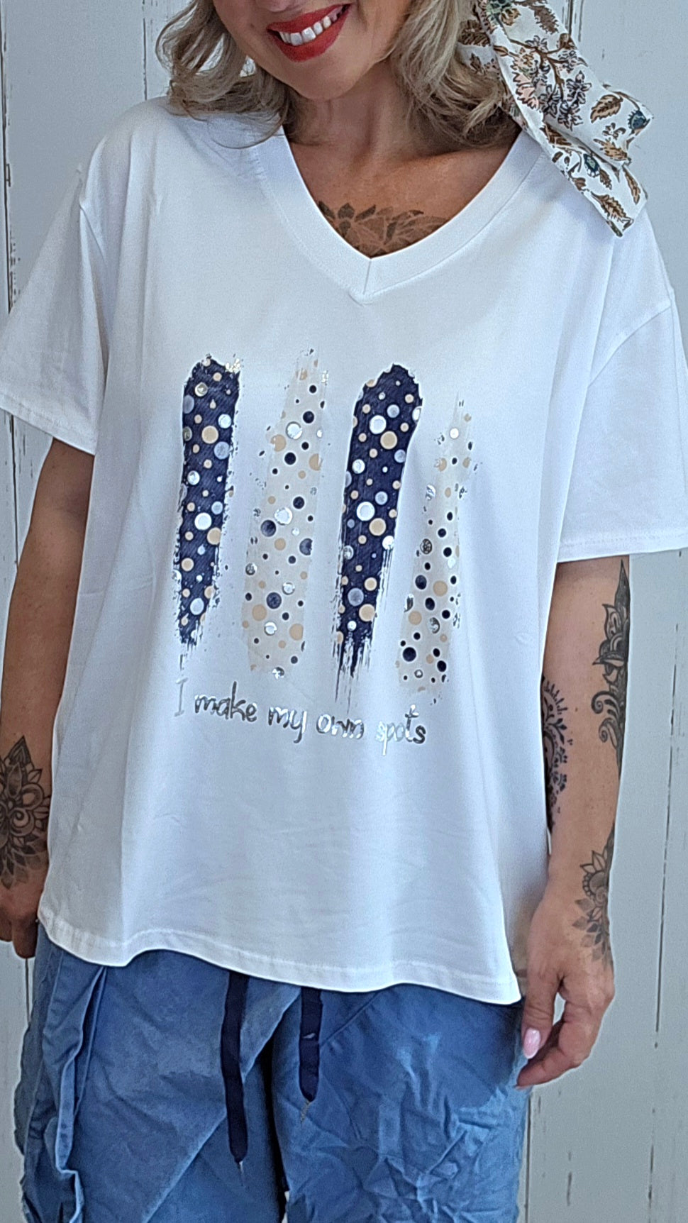 Elsa t-skjorte hvit