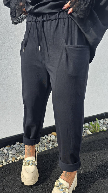 Sofie jogger bukse svart