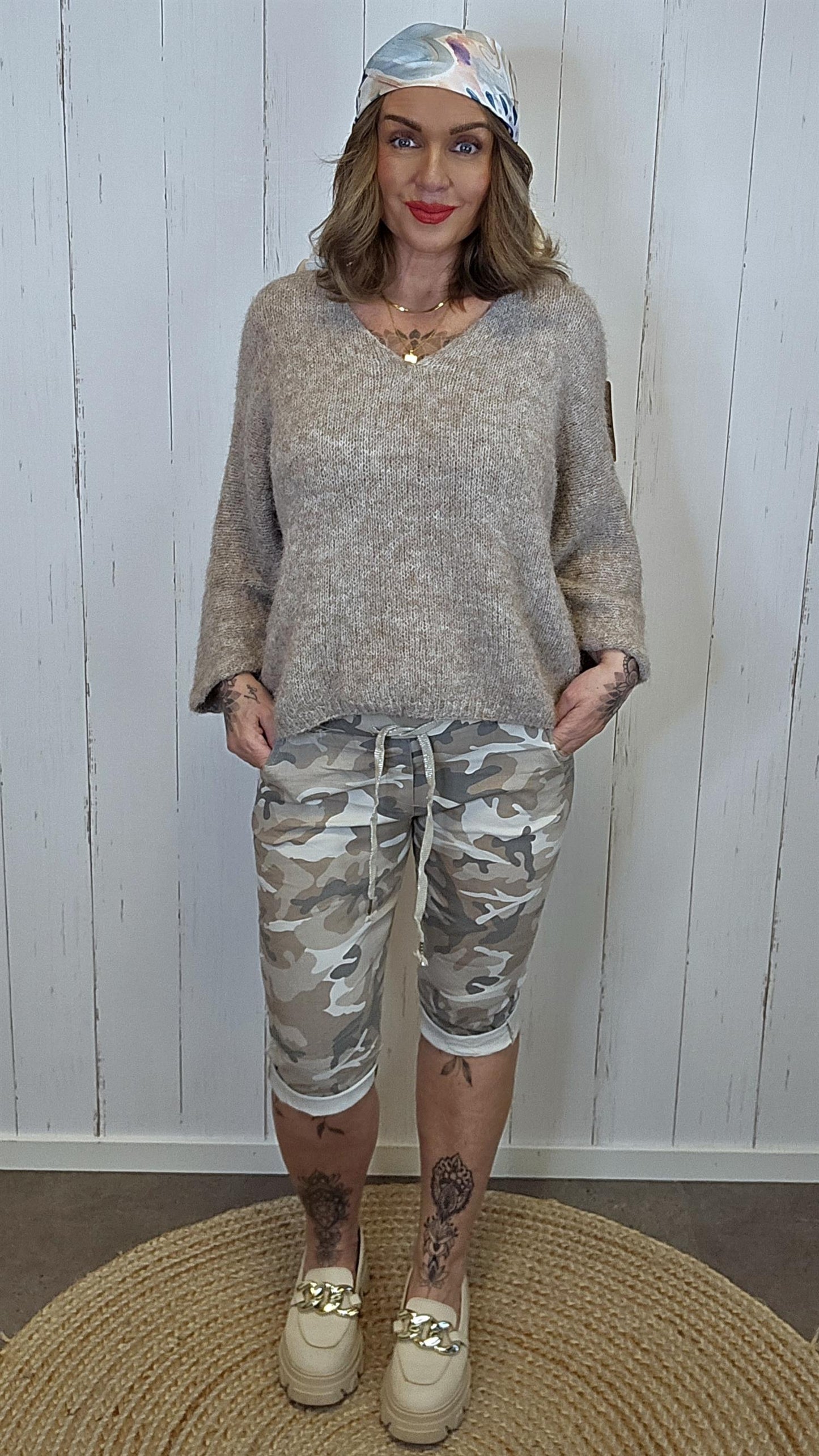 Anna genser taupe
