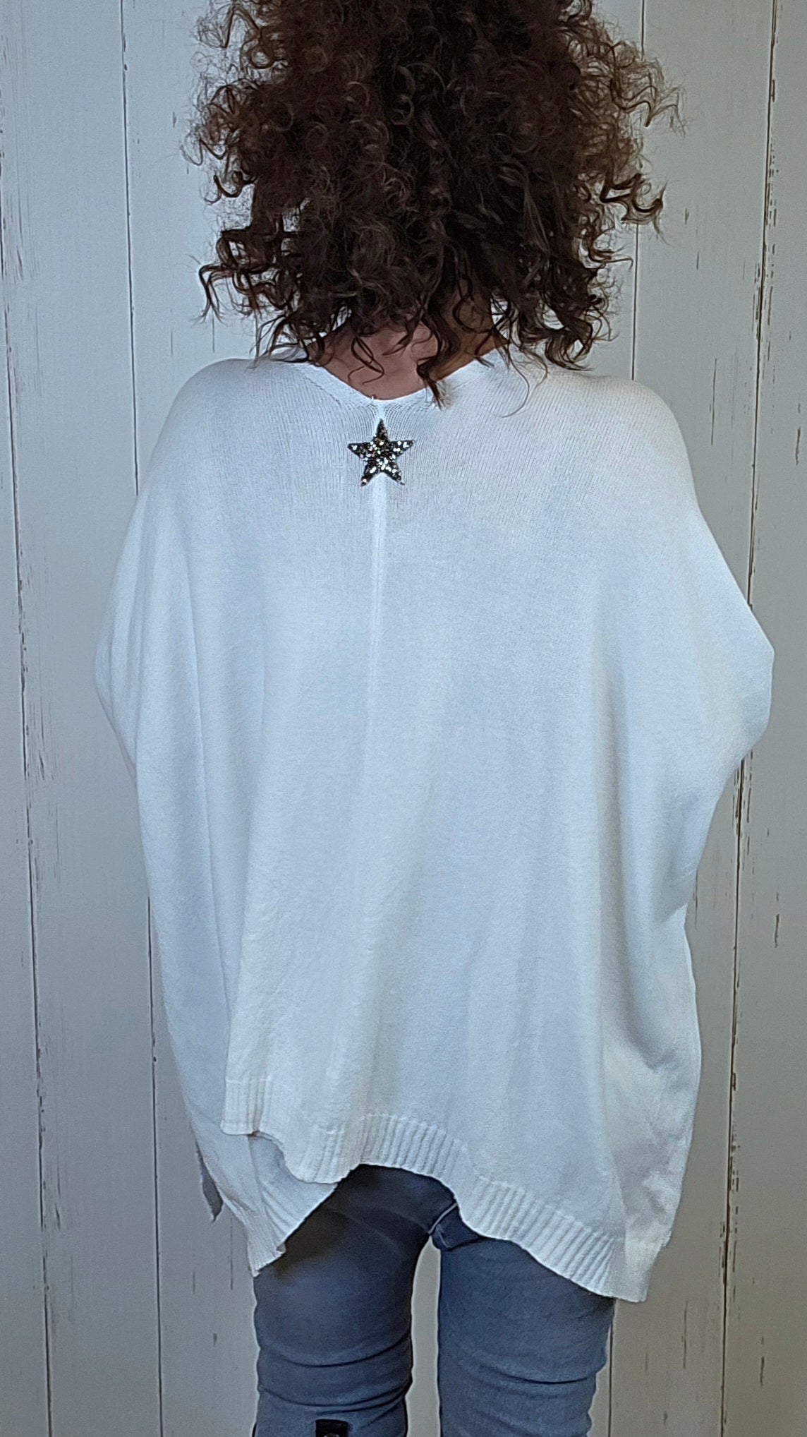 Enya cardigan hvit