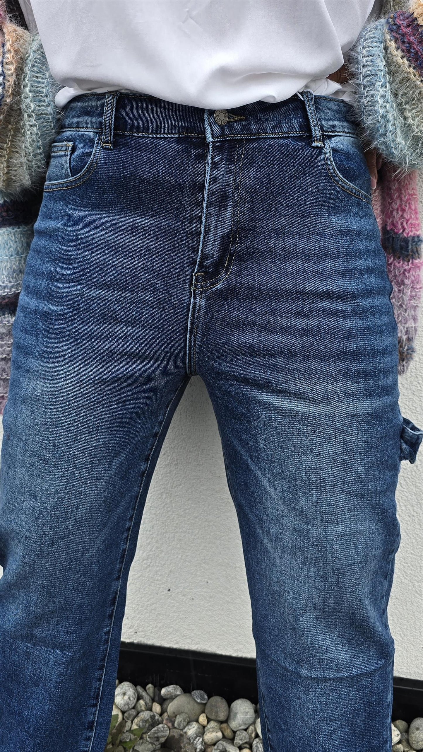Rebekka jeans mørk blå