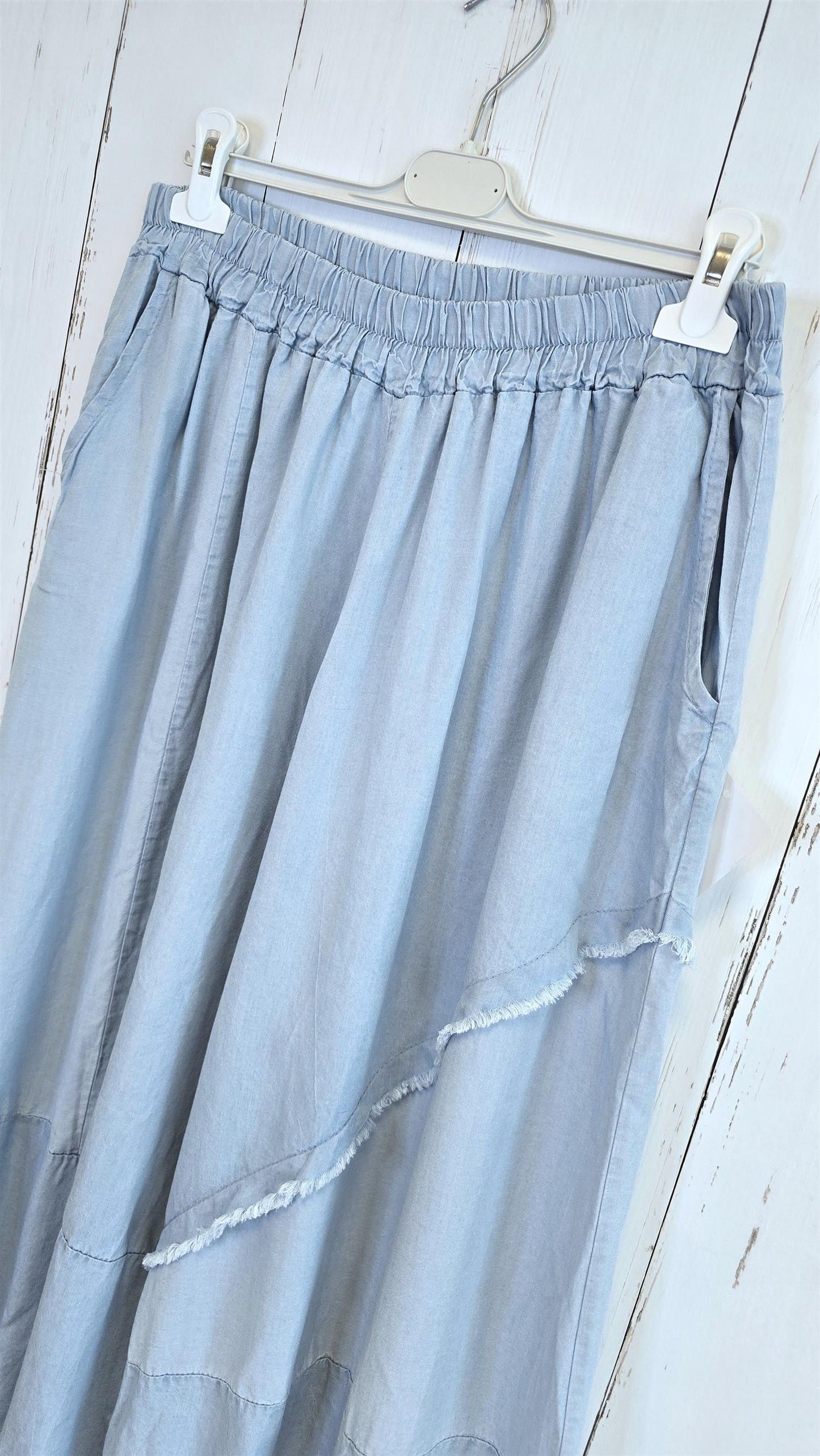 Molly bukse lys denim