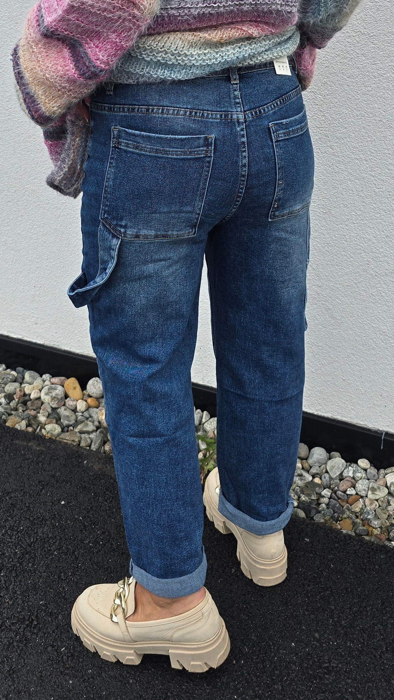 Rebekka jeans mørk blå