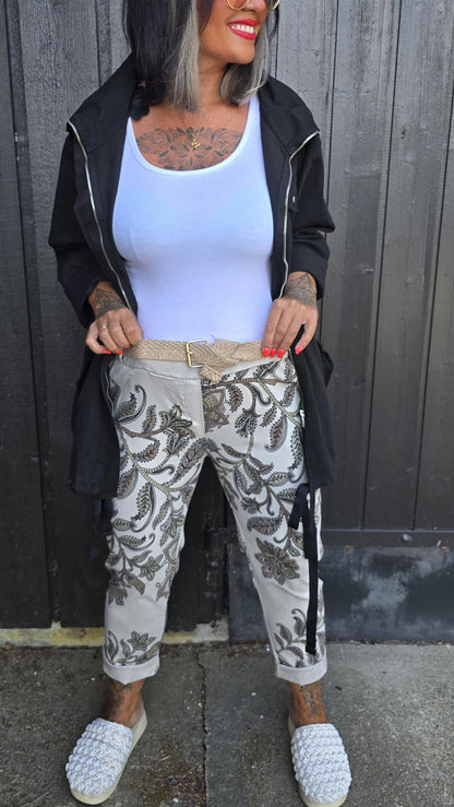 Amalie bukse med mønster