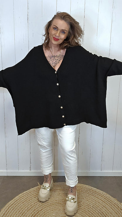 Enya cardigan svart