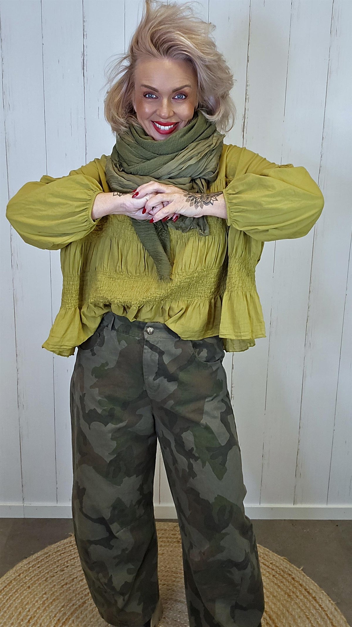 Wild Balo bukse grønn camo