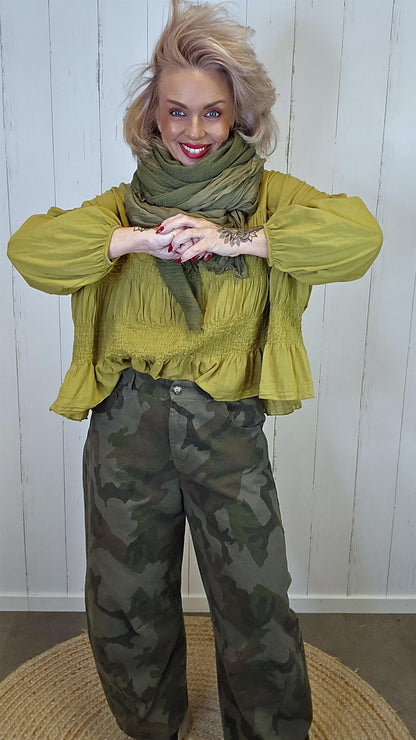 Wild Balo bukse grønn camo