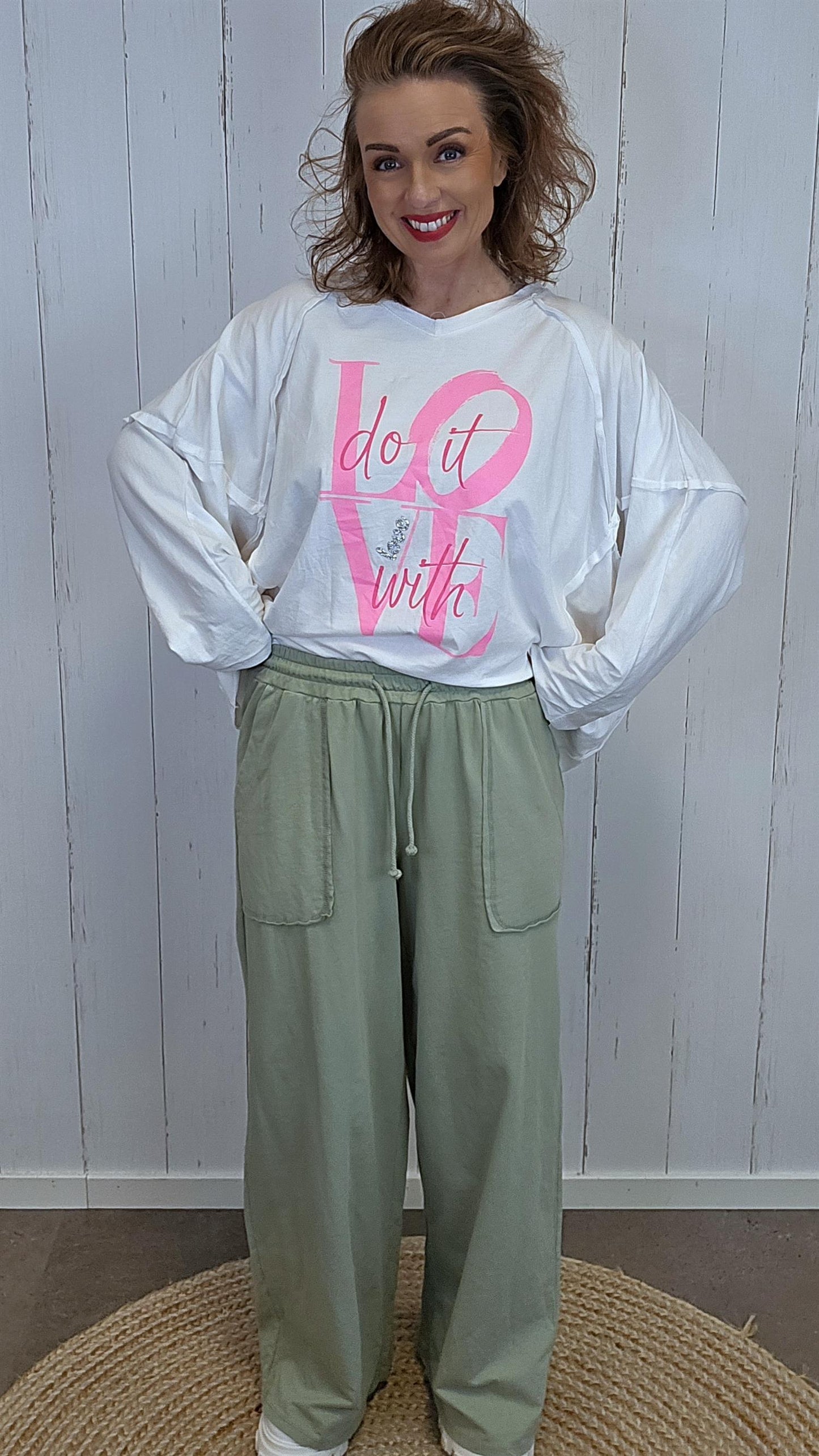 Fenna bukse salviegrønn