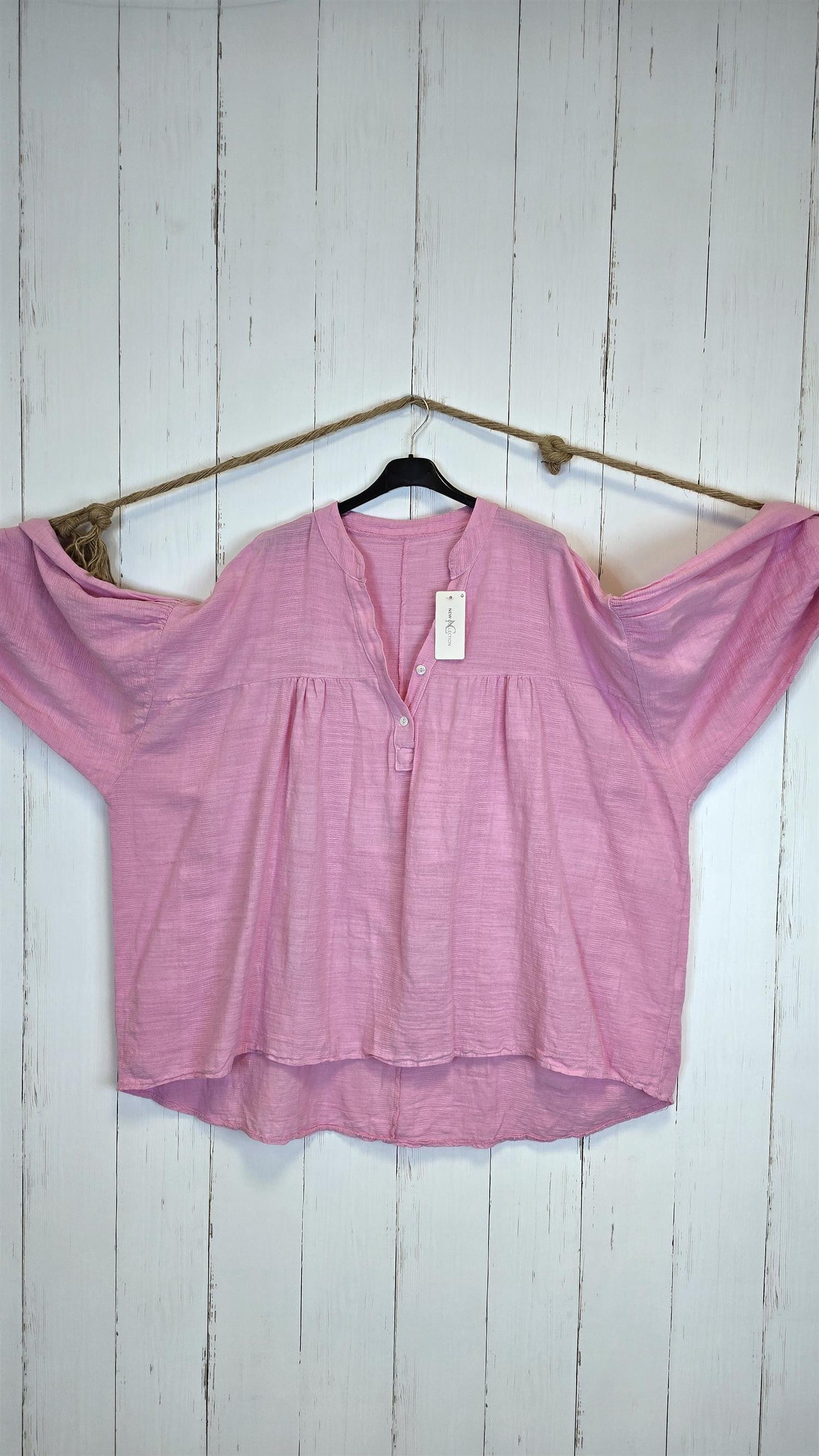 Rikke bluse rosa