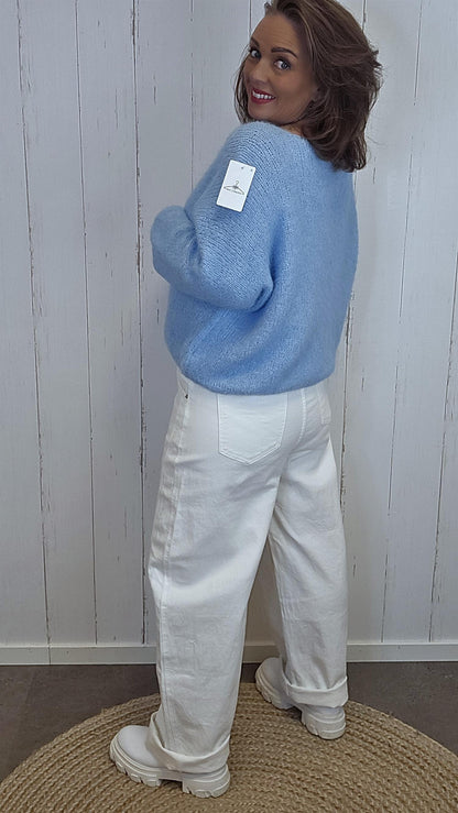 Karostar Barrel jeans offwhite