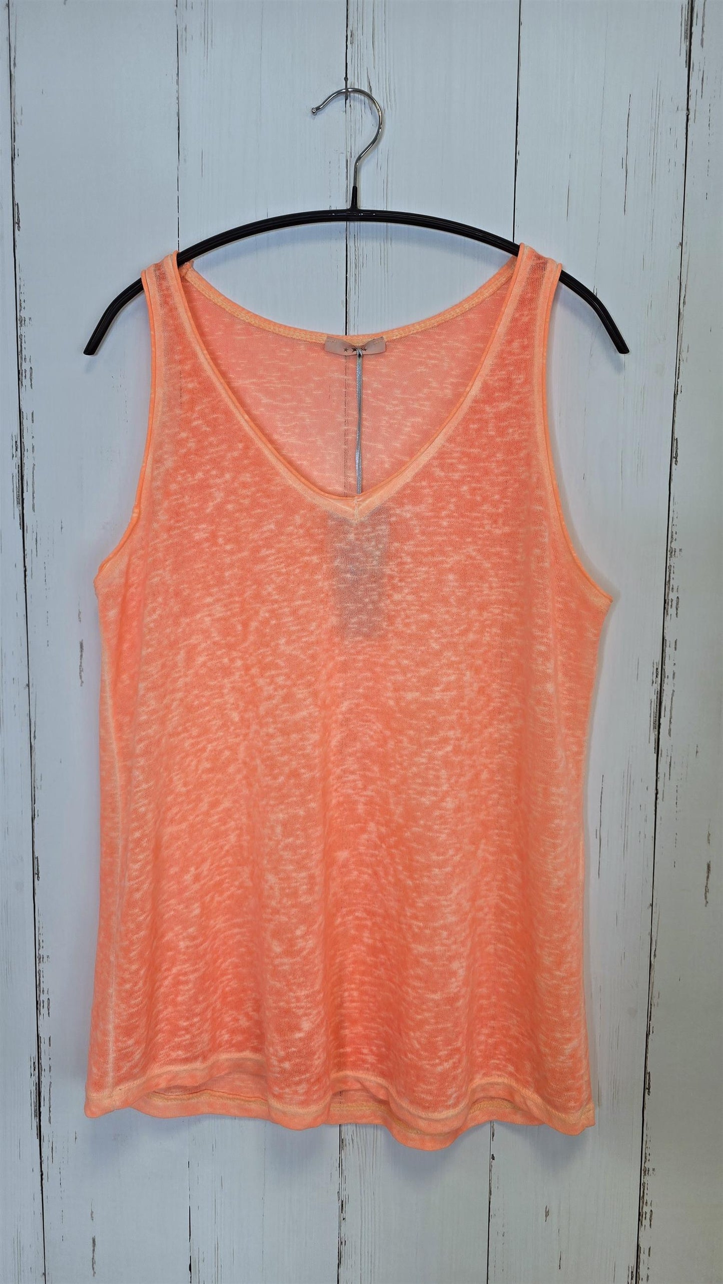 Dina singlet basic Neon orange