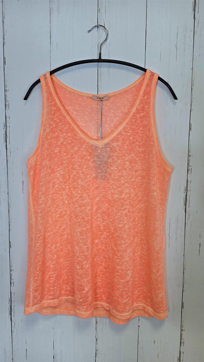 Dina singlet basic Neon orange