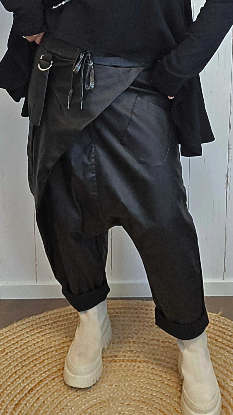 Katja harem bukse svart
