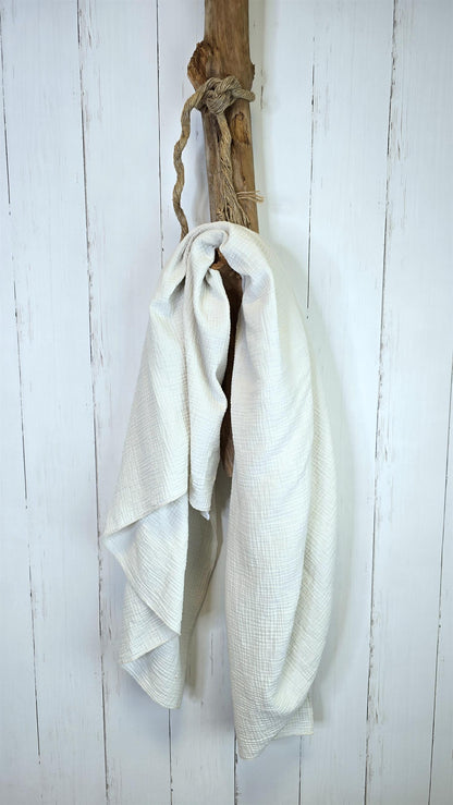 Stine bomulls skjerf beige