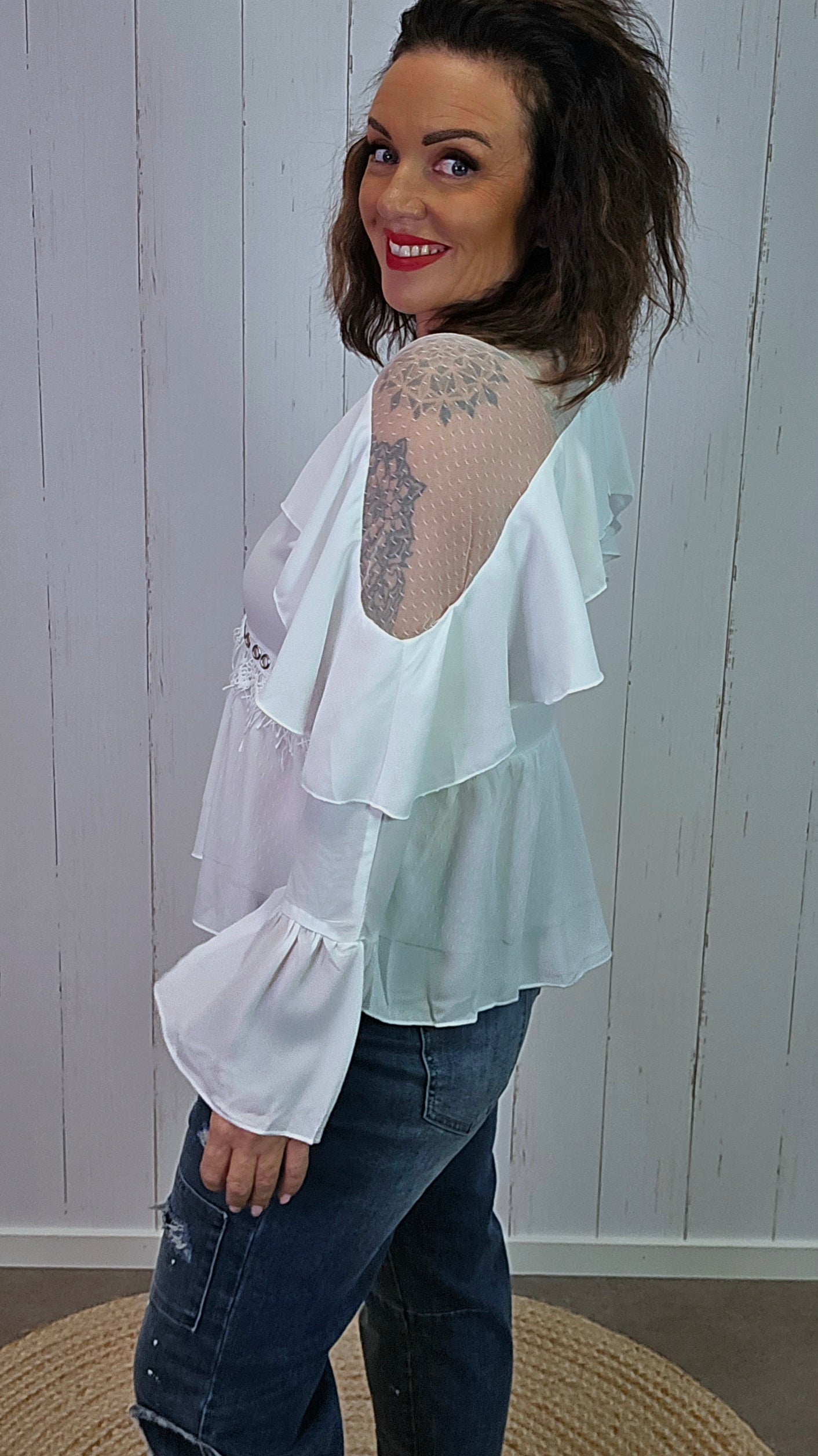 Juliette bluse hvit