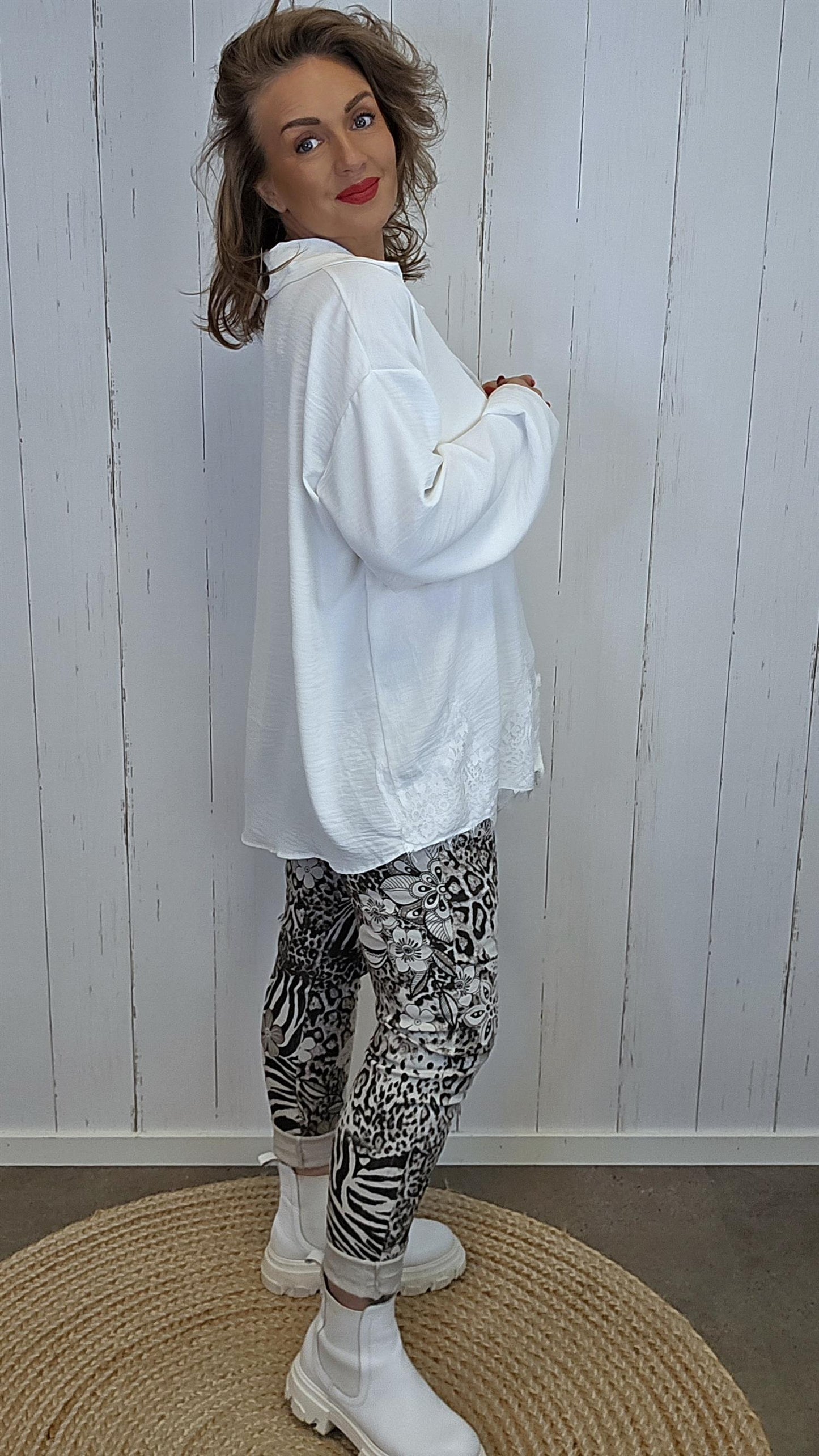 Emily skjorte offwhite