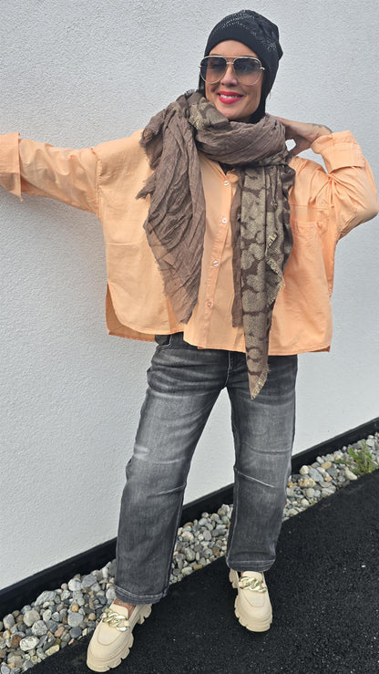 Nadina skjorte orange