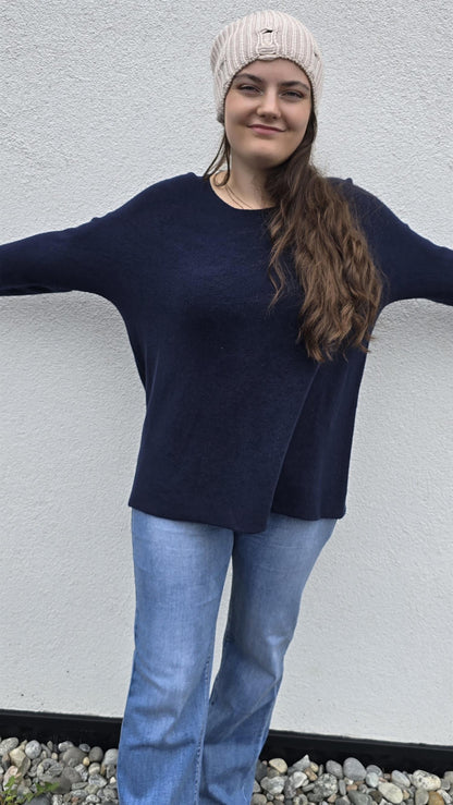 Sunniva genser navy