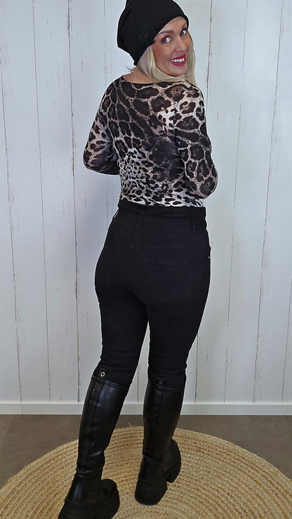 G-smack jeans svart