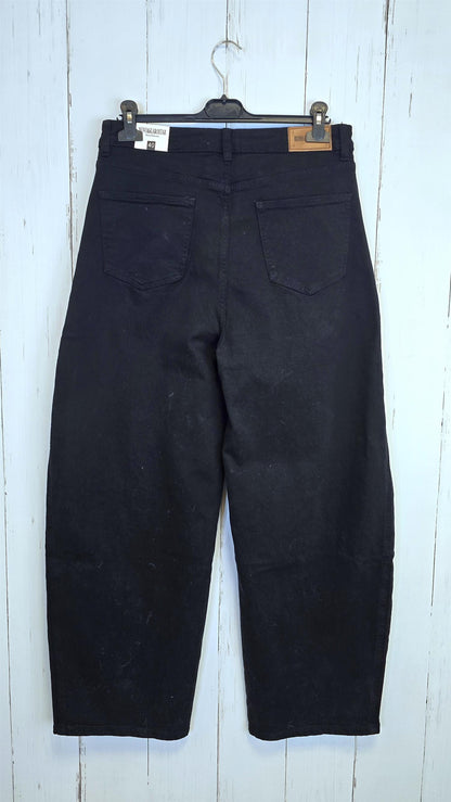 Karostar Barrel jeans svart