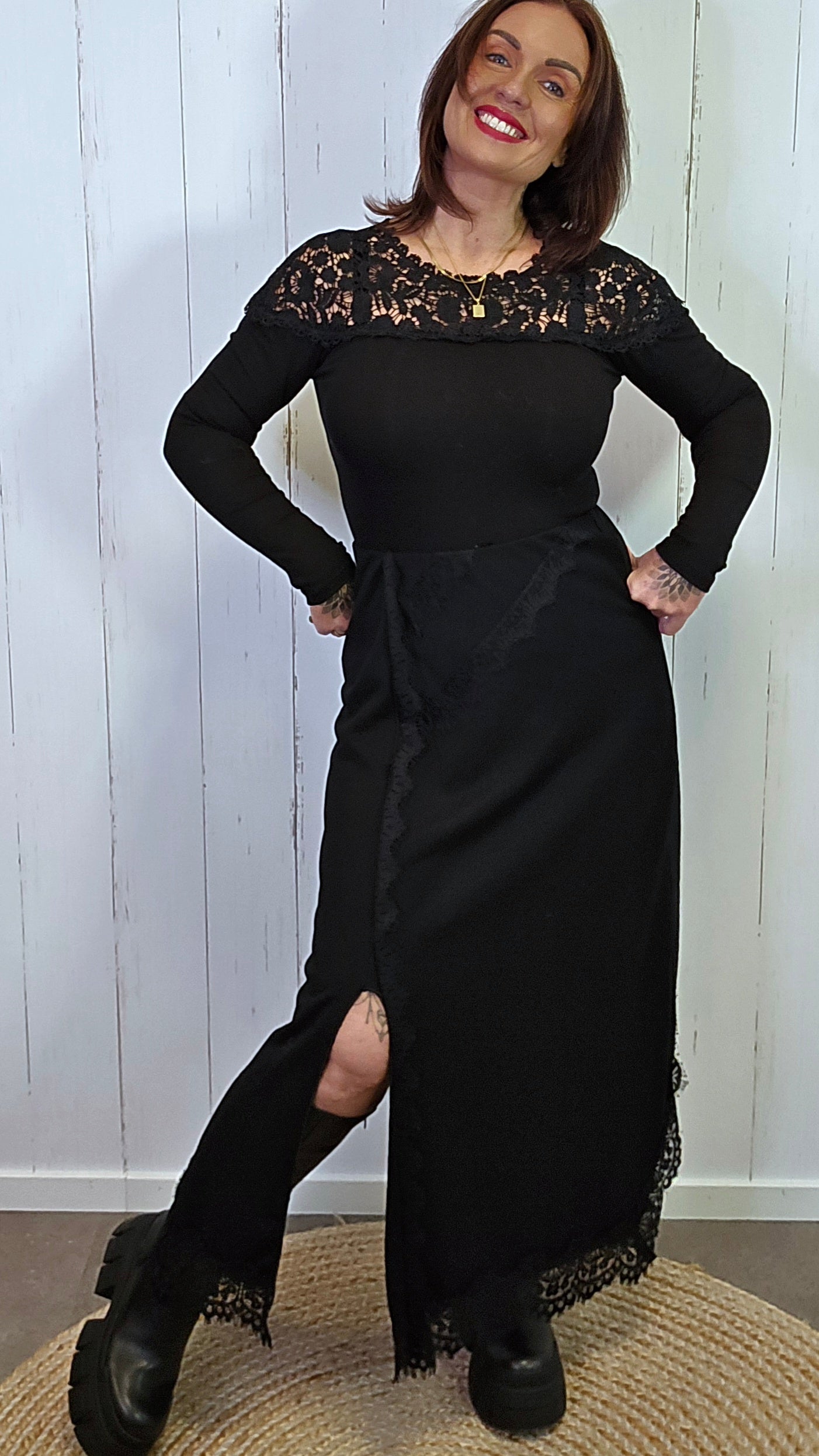 Lina Blondeskjørt Sort