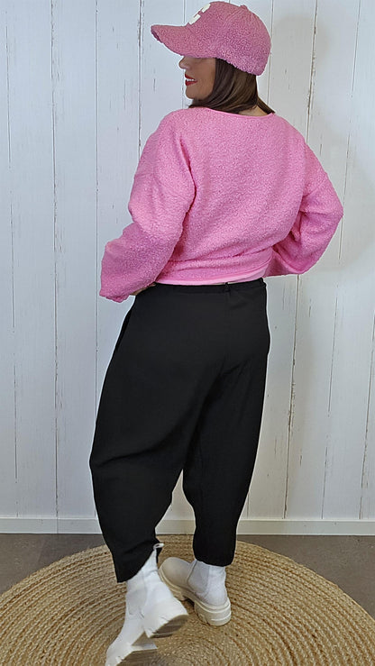 Sofie wrap bukse svart