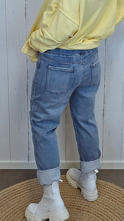 Bianca jeans lysblå