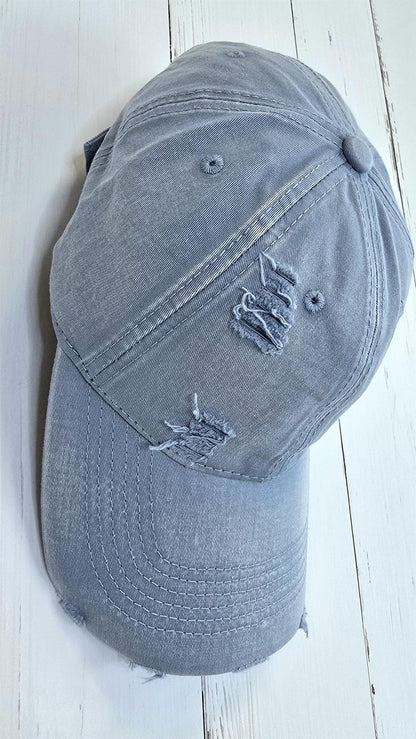 Paula denim caps