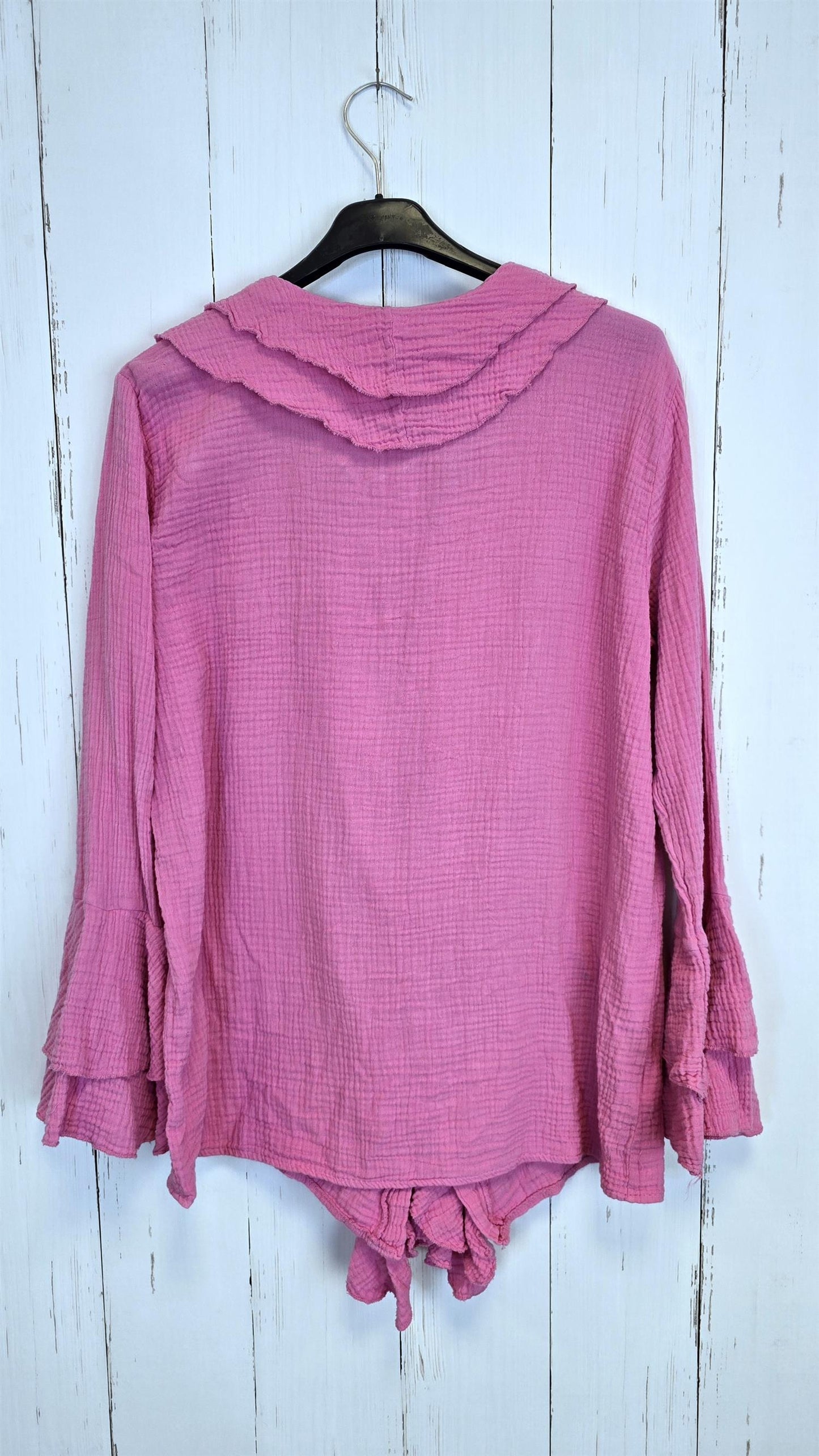 Jonna volang skjorte rosa