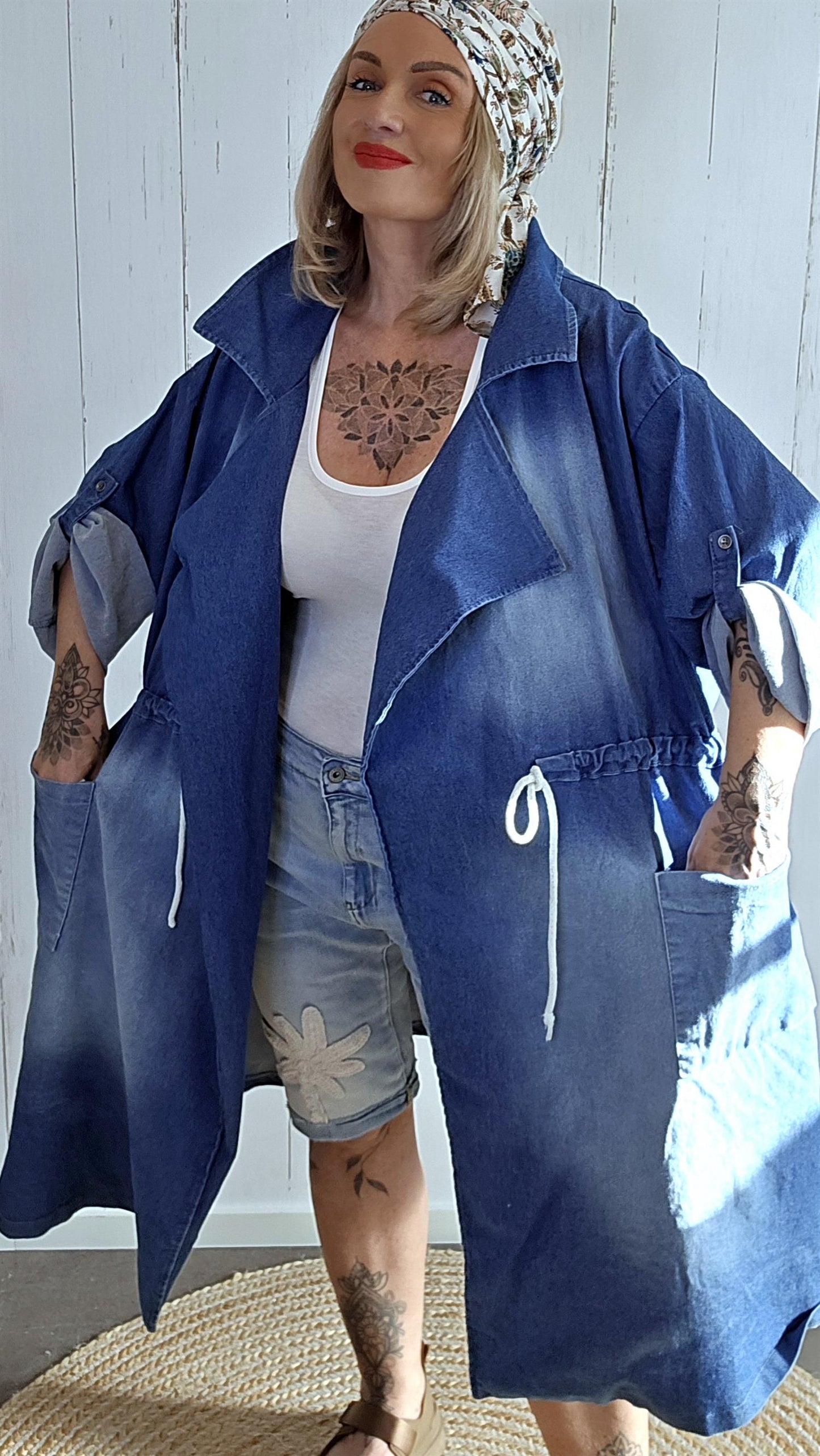 Daisy denim Jakke med krage