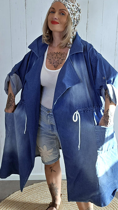 Daisy denim Jakke med krage