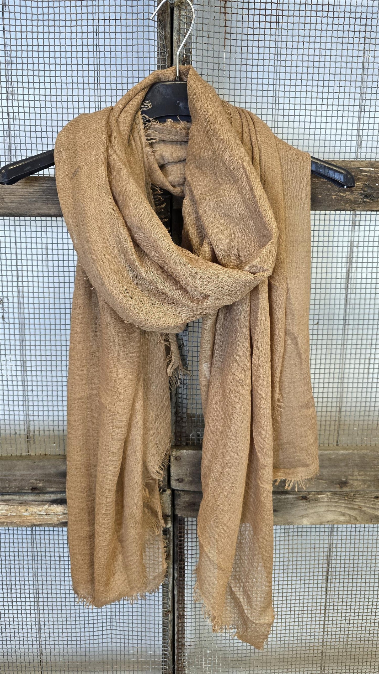 Izzy skjerf camel
