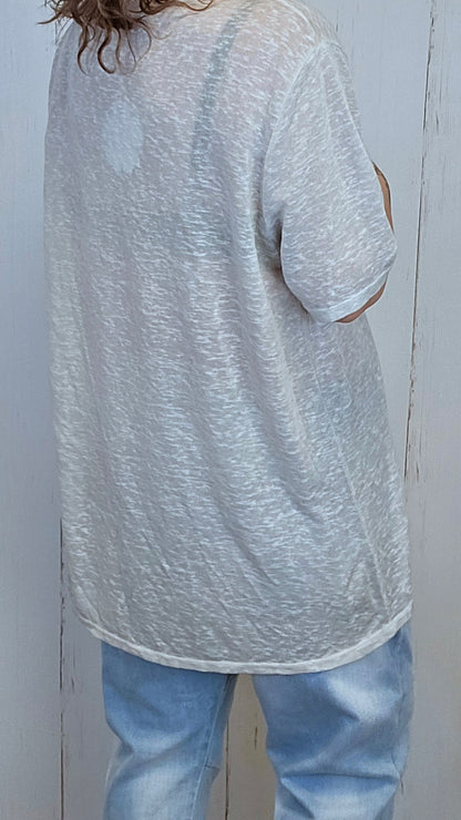 Saint Tropez t-skjorte sand