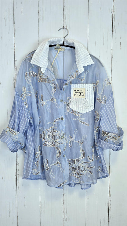 Lisa skjorte lyseblå