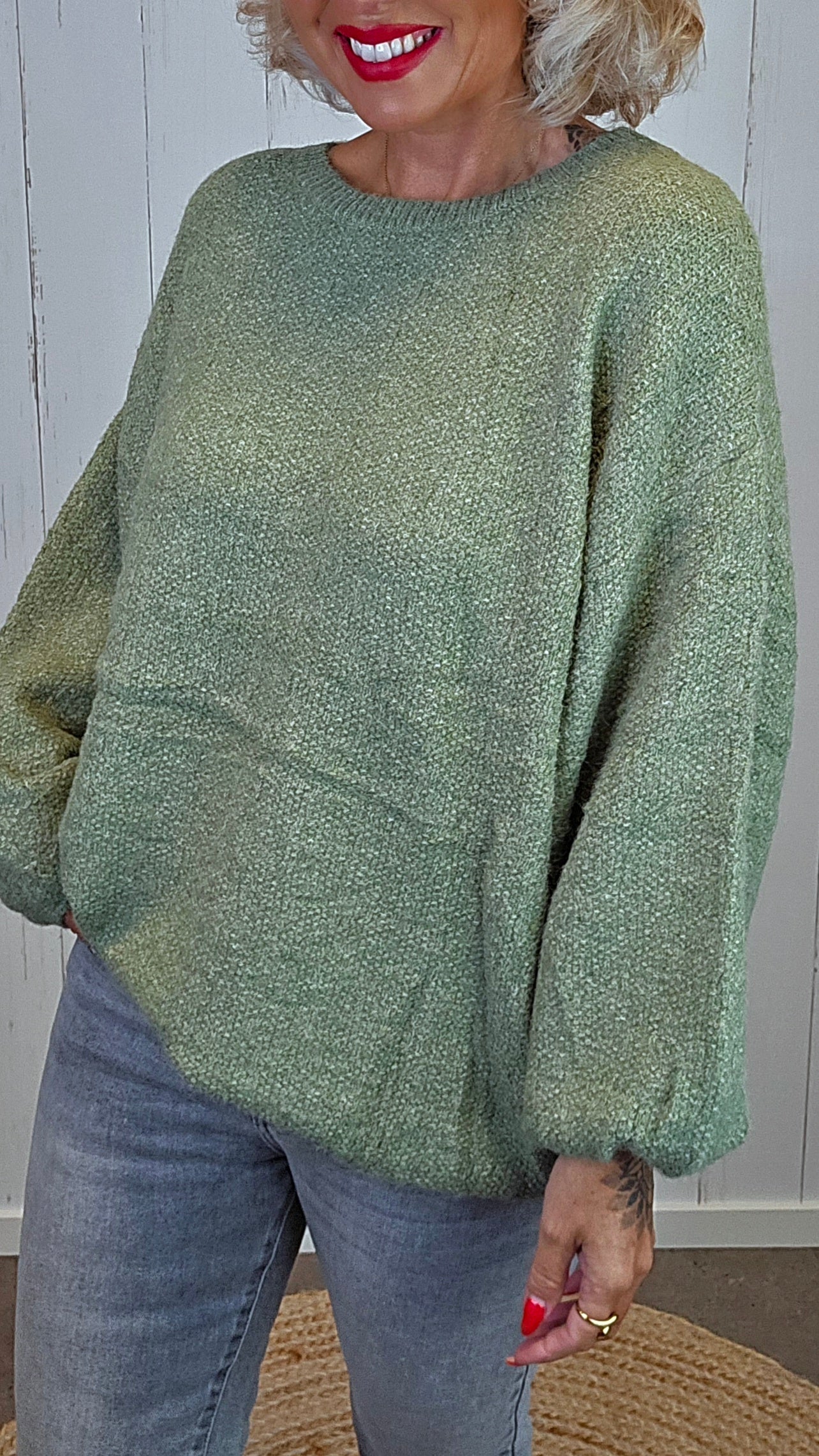 Josefine genser grønn