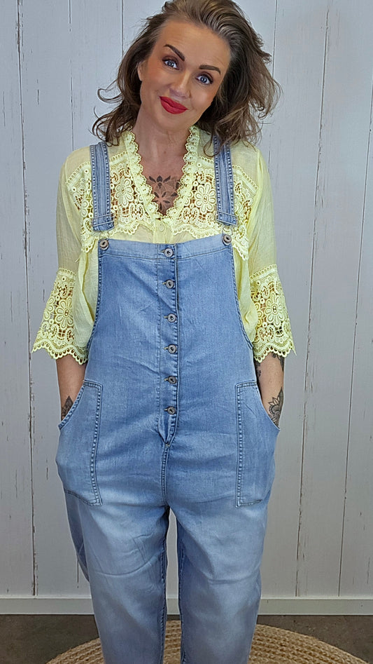 Tanja snekkerbukse denim