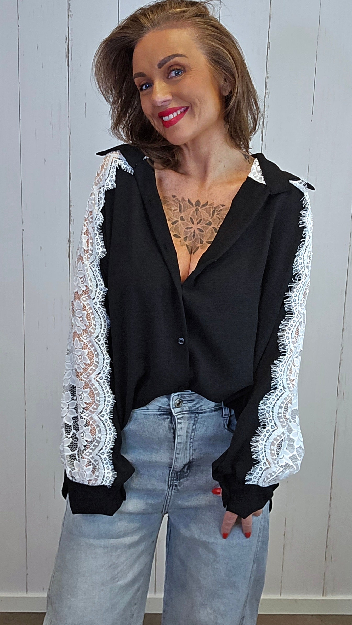 Dominika skjorte svart