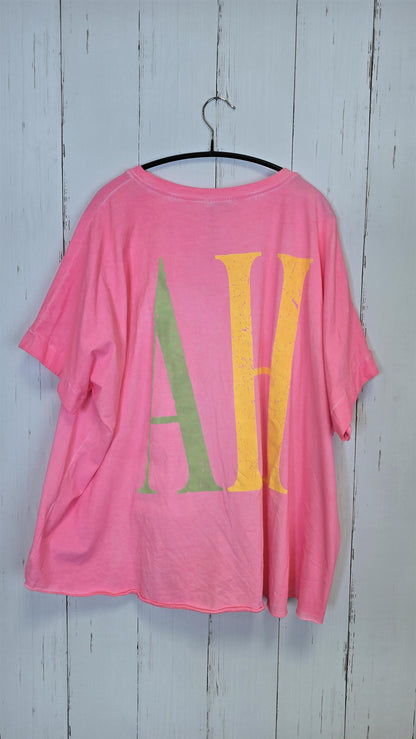 Diana t-skjorte med print Rosa