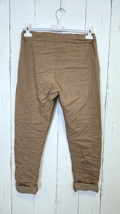 Evelina bukse camel