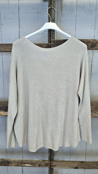 Evelina Genser lys taupe