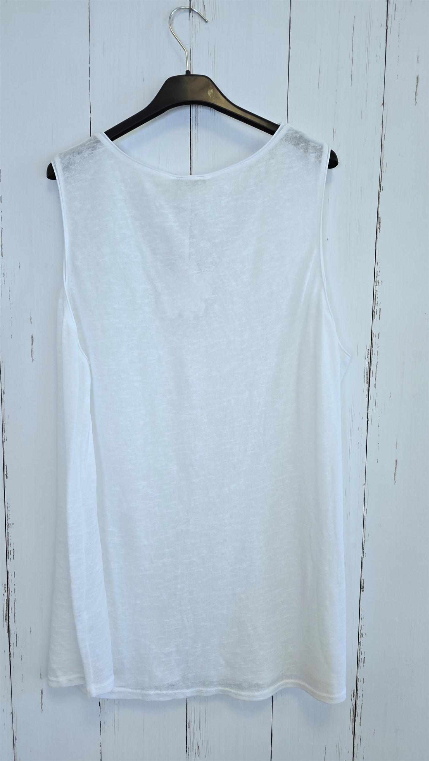 Laura singlet basic Hvit