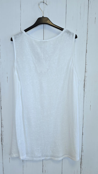Laura singlet basic Hvit