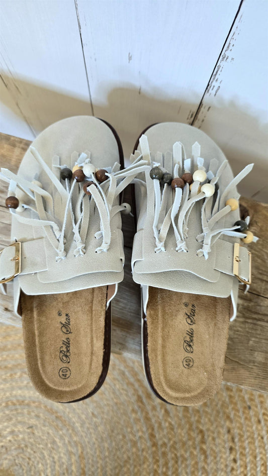 Maya sandaler Beige